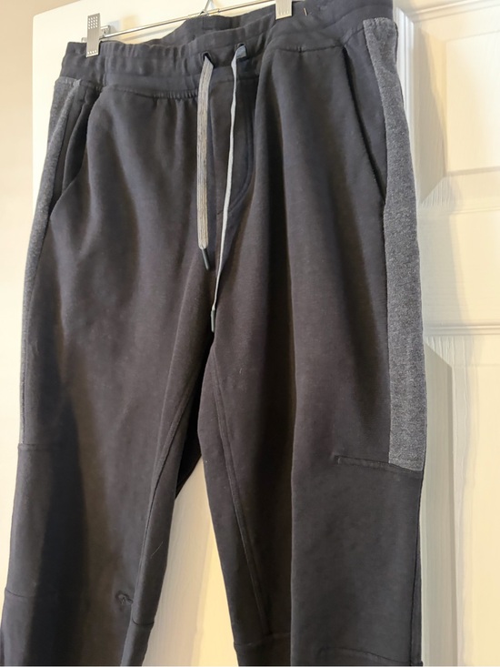 lululemon athletica Other - Lululemon Men's Black Jogger Pants with Gray Side Panels